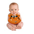 AussieSuperStore Homeware Supplies Reusable Silicone Baby Bibs - Orange Reusable Washable Silicone Baby Todder & Bibs | Kids & Baby Products CBBIBORG